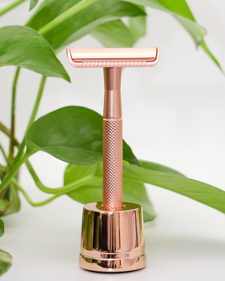 Rose Gold Safety Razor