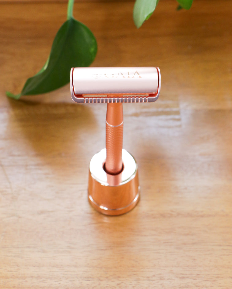 Rose Gold Safety Razor
