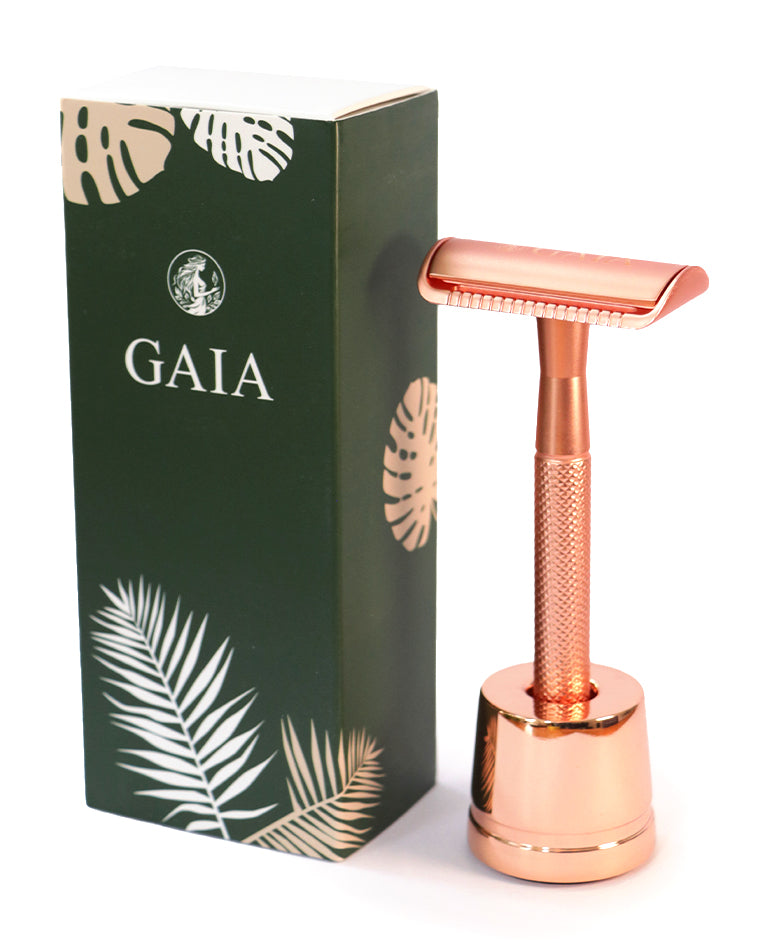 Rose Gold Safety Razor