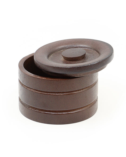 Wooden shaving bowl, view 3