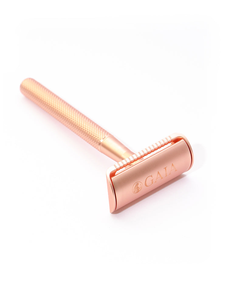 Rose Gold Safety Razor