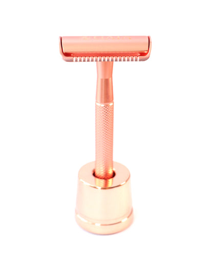 Rose Gold Safety Razor