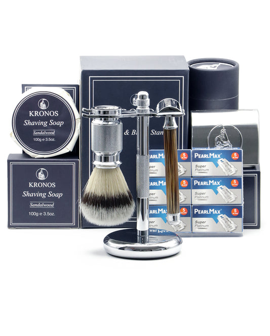 Kronos Luxury Shaving Set Bundle