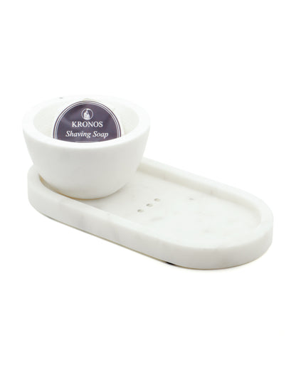 Marble Bowl & Tray Set