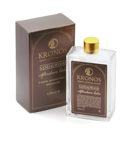Sandalwood Aftershave Balm with outer box