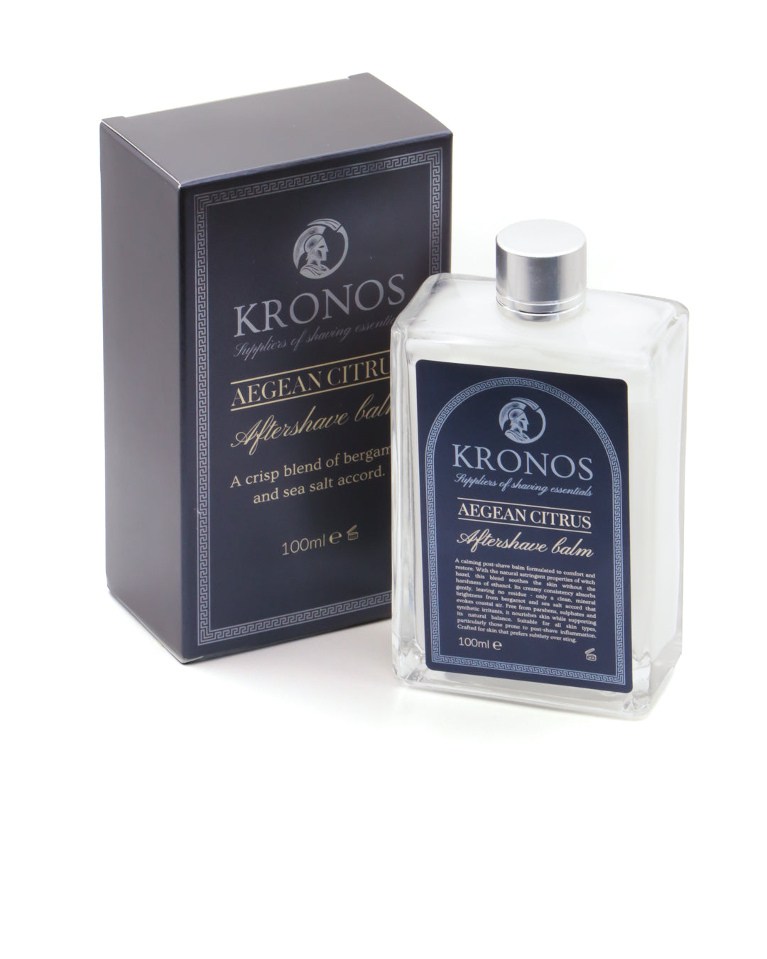 Aegean Citrus Aftershave Balm with outer box