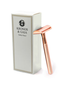 Rose Gold Safety Razor