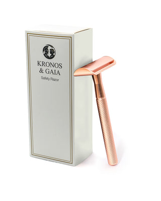 Rose Gold Safety Razor